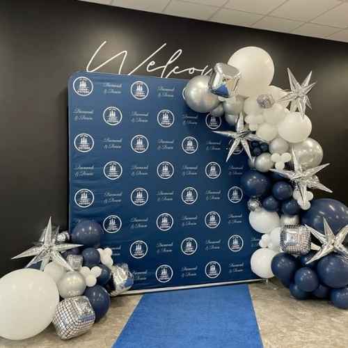 Balloon Decorations Backdrop